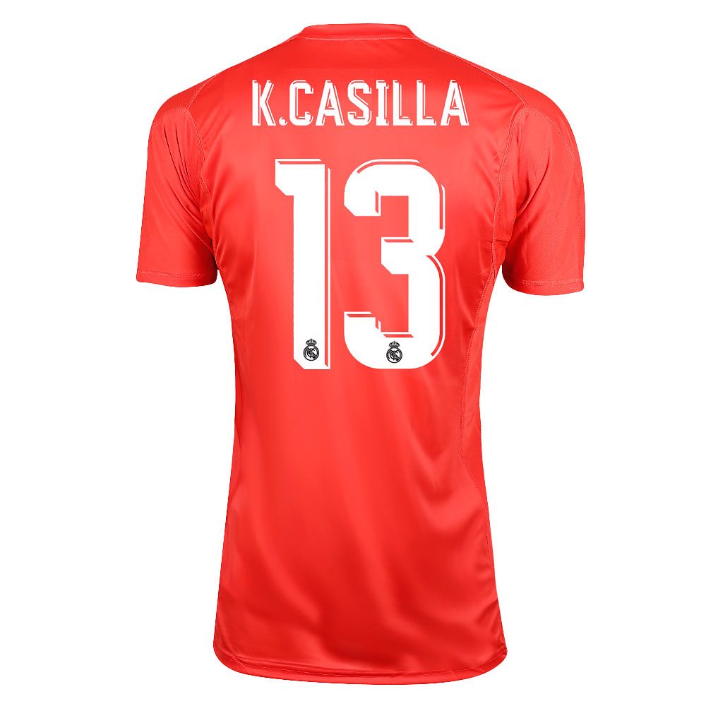 Camiseta 2ª Real Madrid 2017/2018 Casilla Portero Rojo - Fútbol Factory