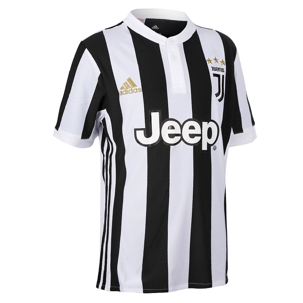 Camiseta 1ª Juventus Turin 2017/2018 Junior Blanco Negro - Fútbol Factory
