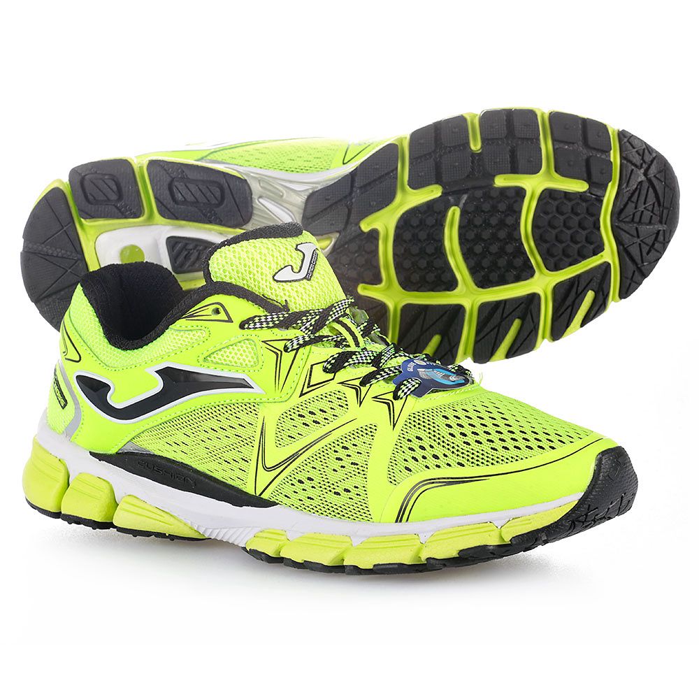 Zapatillas de Running Super Cross Negro Fluor - Fútbol Factory