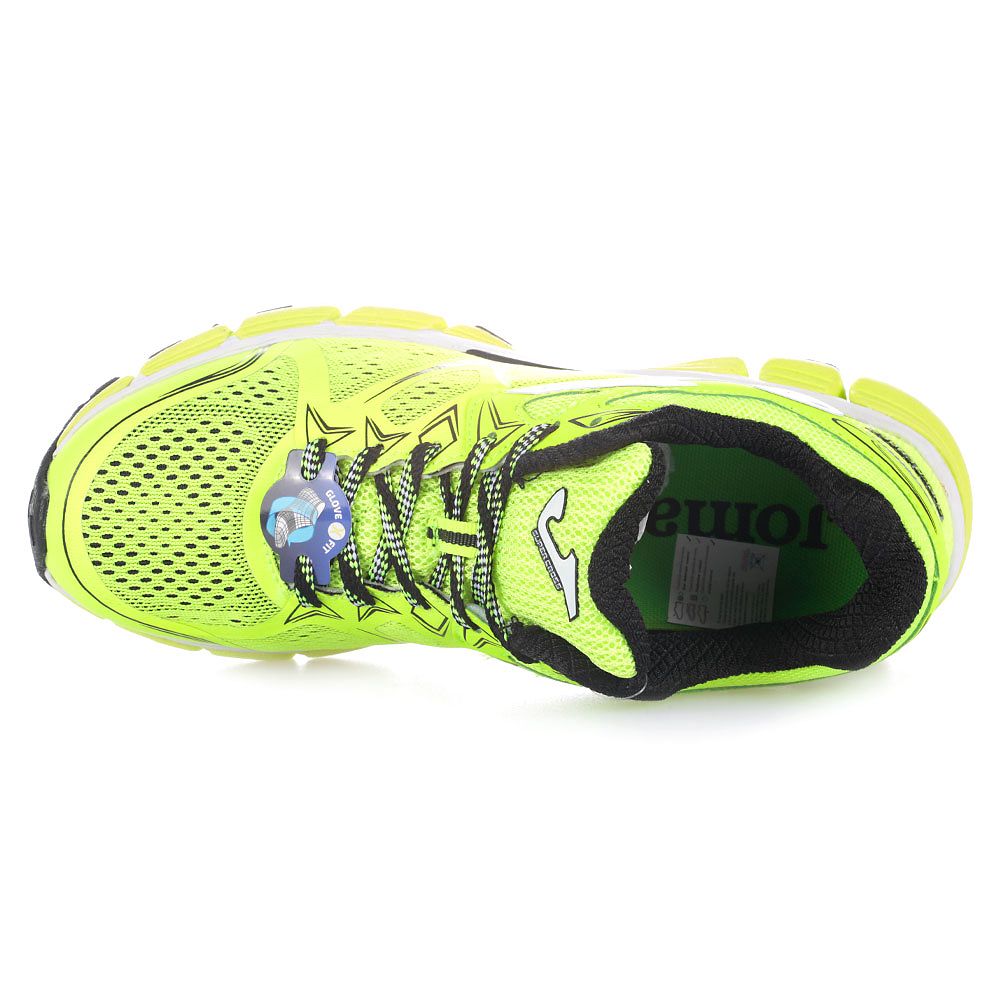 Zapatillas de Running Super Cross Negro Fluor - Fútbol Factory
