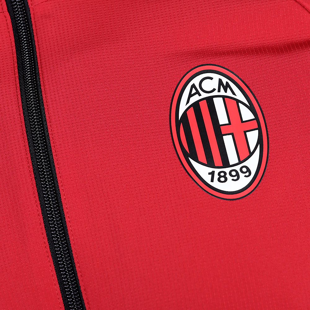 Chándal de Pre-Match AC Milan 2017/2018 Rojo Negro - Fútbol Factory