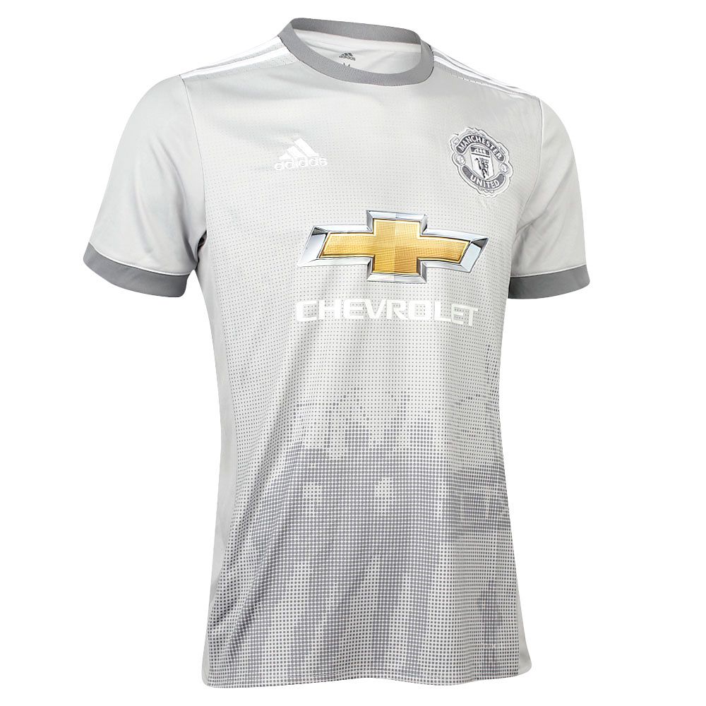 Camiseta 3ª Manchester United 2017/2018 Gris - Fútbol Factory