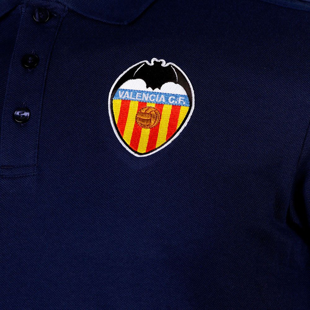 Polo de Paseo Valencia CF 2017/2018 Marino - Fútbol Factory