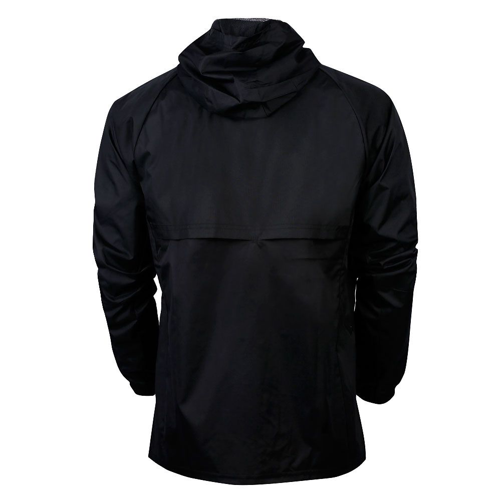 Chubasquero Pre-Match Real Madrid 2017/2018 Negro - Fútbol Factory