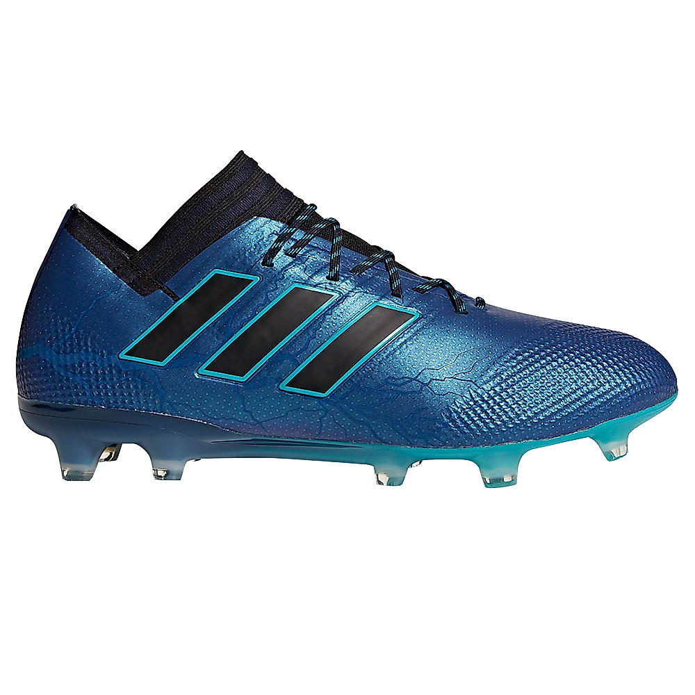 Botas de Fútbol Nemeziz 17.1 FG Azul Negro - Fútbol Factory