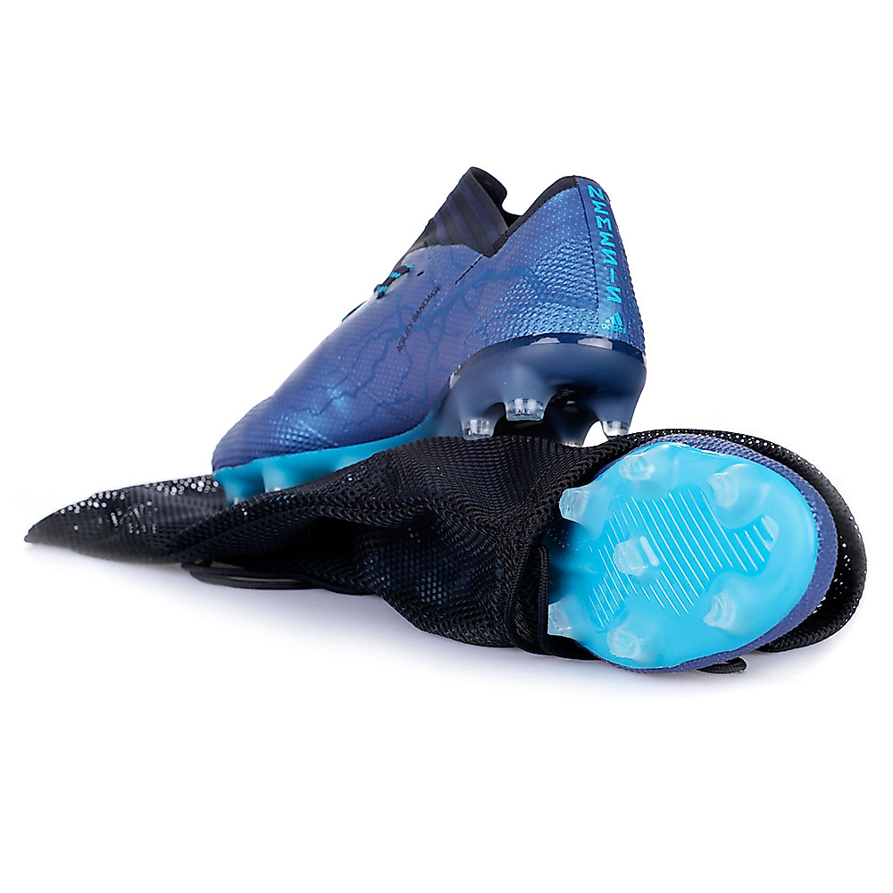 Botas de Fútbol Nemeziz 17.1 FG Azul Negro - Fútbol Factory