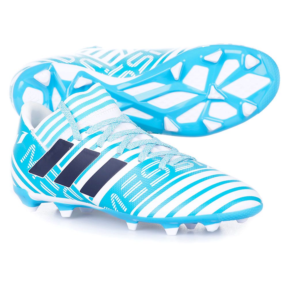 Botas de Fútbol Nemeziz Messi 17.3 FG Junior Azul Celeste - Fútbol Factory