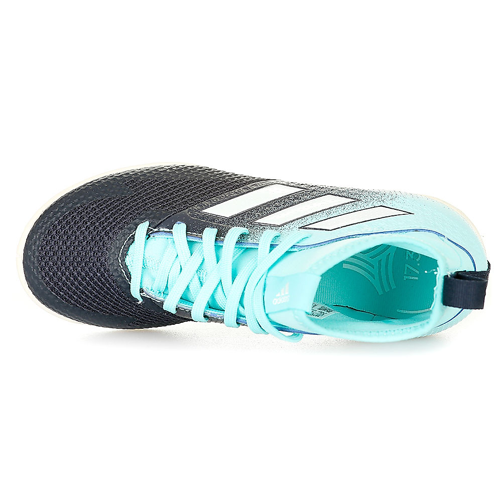Zapatillas de Fútbol Sala ACE Tango 17.3 IN Junior Celeste Negro - Fútbol Factory