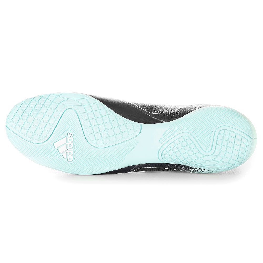Zapatillas de Fútbol Sala ACE 17.4 IN Celeste Negro - Fútbol Factory