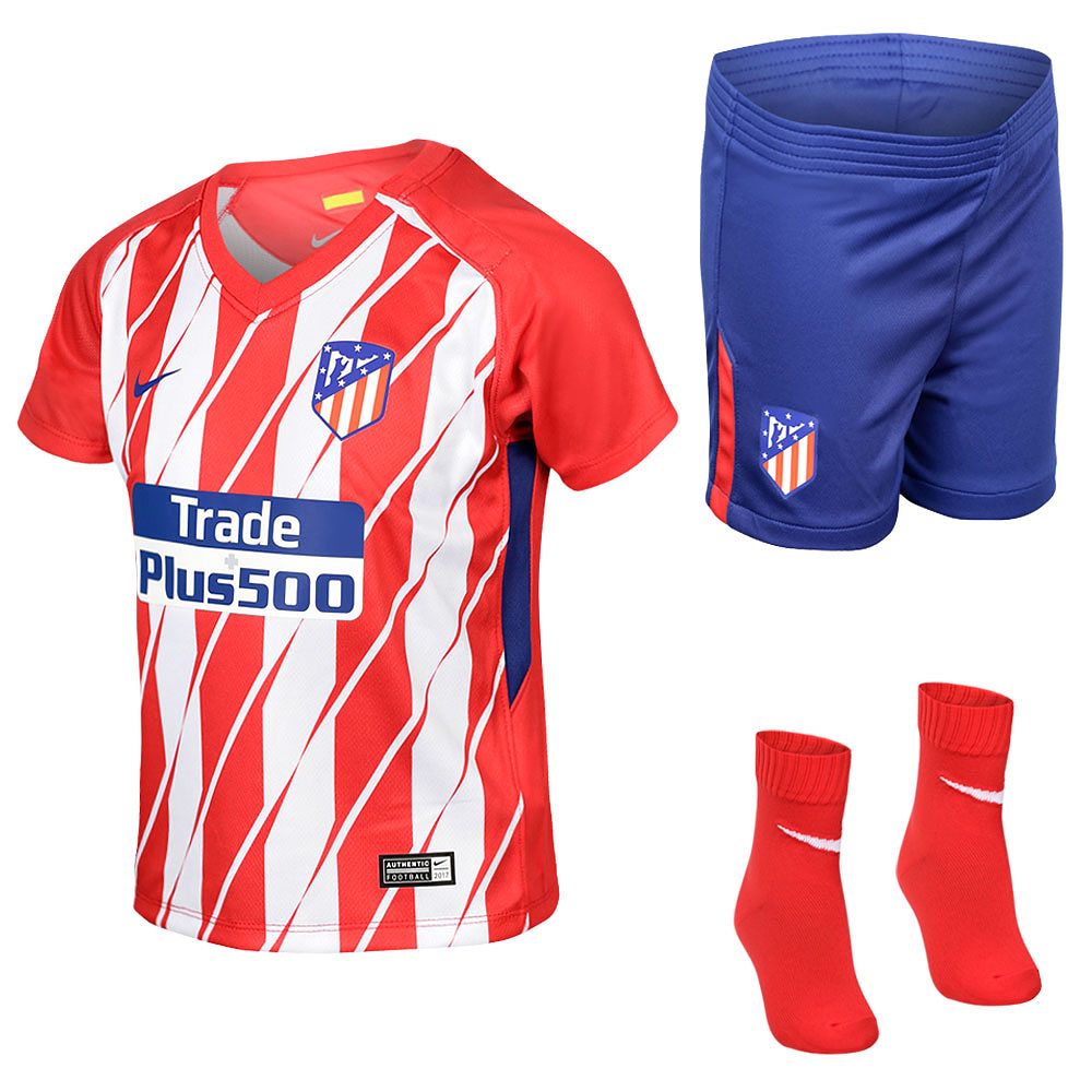 Conjunto 1ª Atlético de Madrid 2017/2018 Bebé - Fútbol Factory