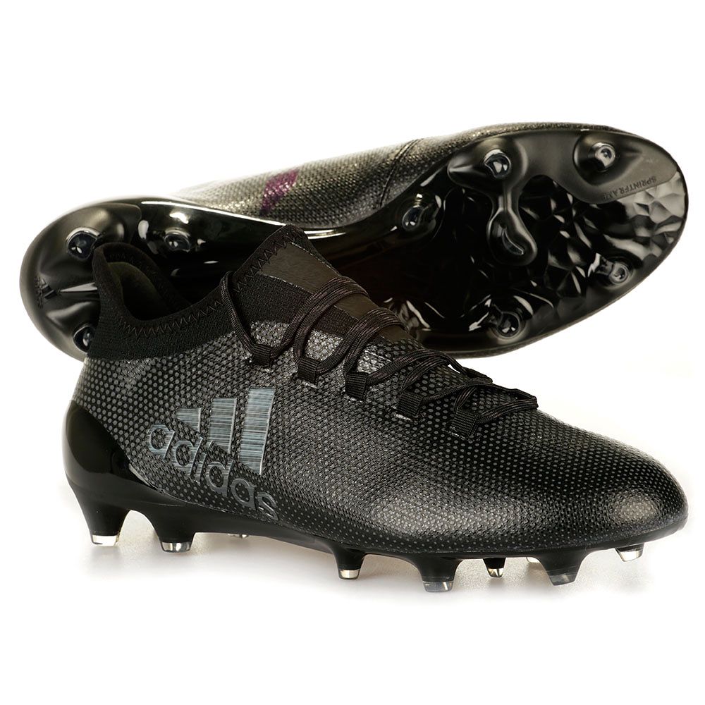 Botas de Fútbol X 17.1 FG Negro Negro - Fútbol Factory