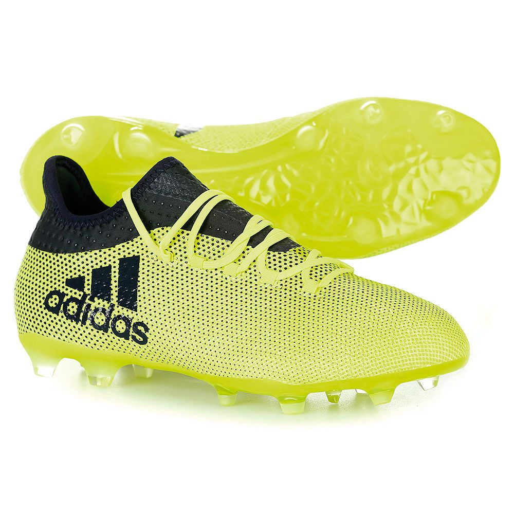 Botas de Fútbol X 17.2 FG Amarillo Negro - Fútbol Factory