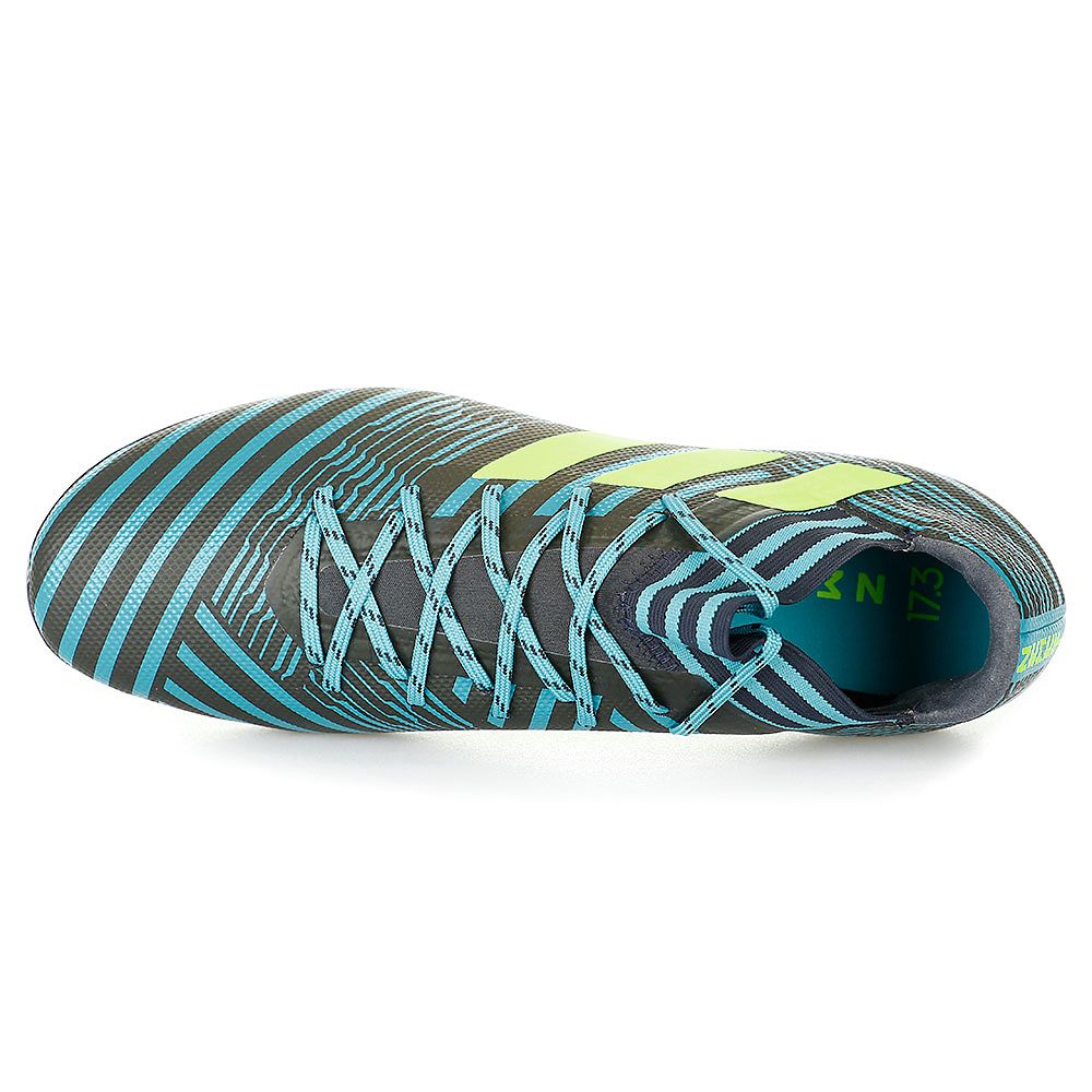 Botas de Fútbol Nemeziz 17.3 AG Azul Negro - Fútbol Factory