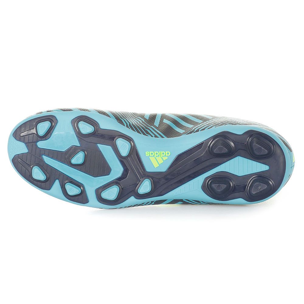 Botas de Fútbol Nemeziz 17.4 FxG Junior Azul Negro - Fútbol Factory