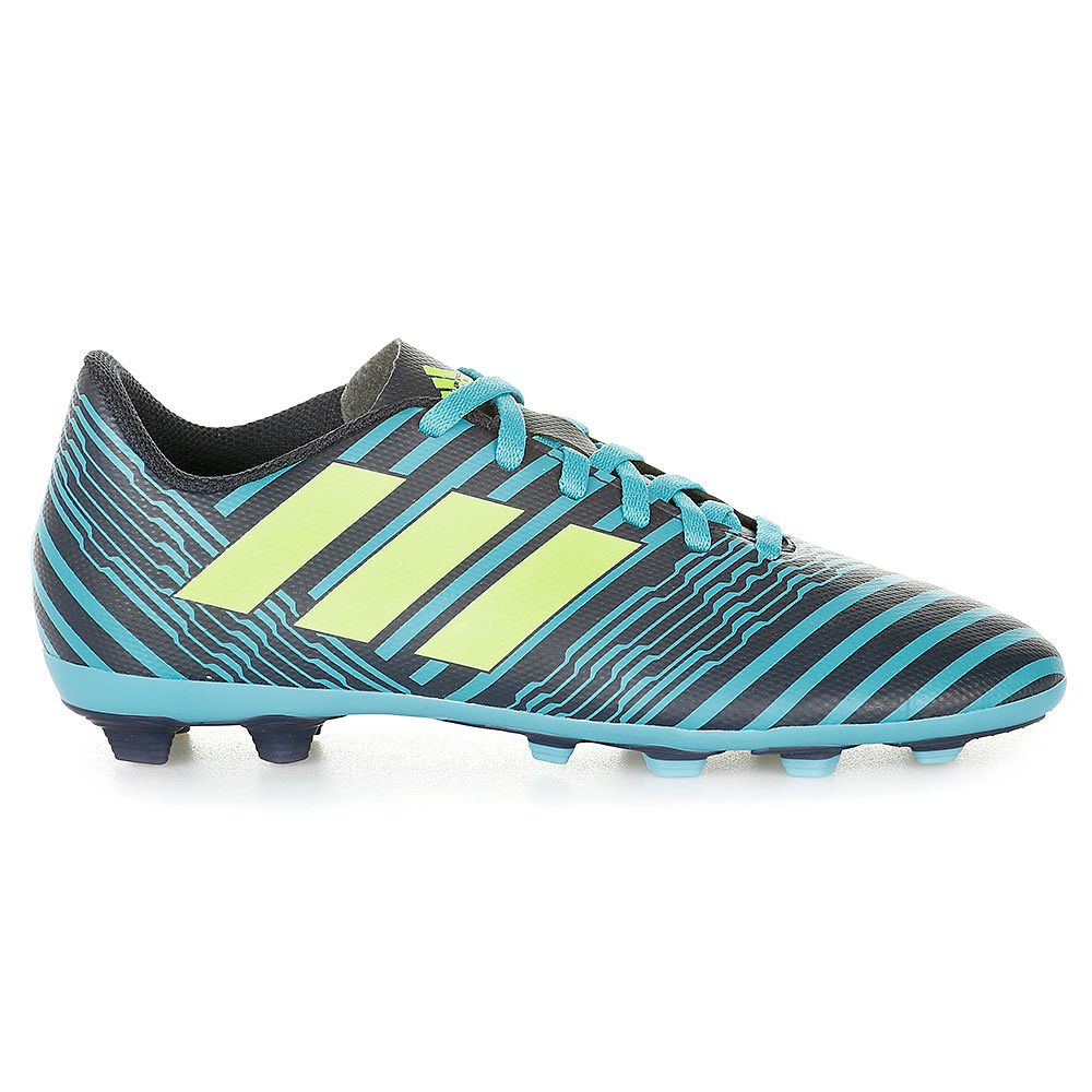 Botas de Fútbol Nemeziz 17.4 FxG Junior Azul Negro - Fútbol Factory