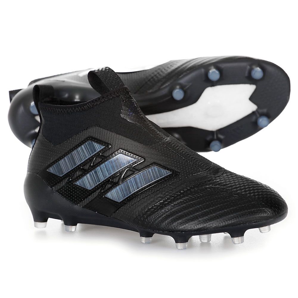 Botas de Fútbol ACE 17+ Purecontrol FG Negro - Fútbol Factory