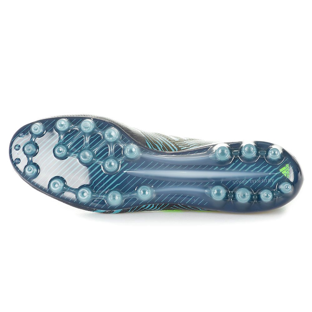 Botas de Fútbol Nemeziz 17.1 AG Azul Negro - Fútbol Factory