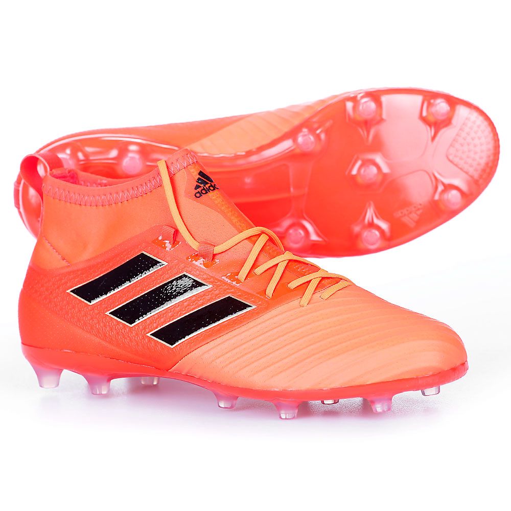 Botas de Fútbol ACE 17.2 FG Naranja Negro - Fútbol Factory