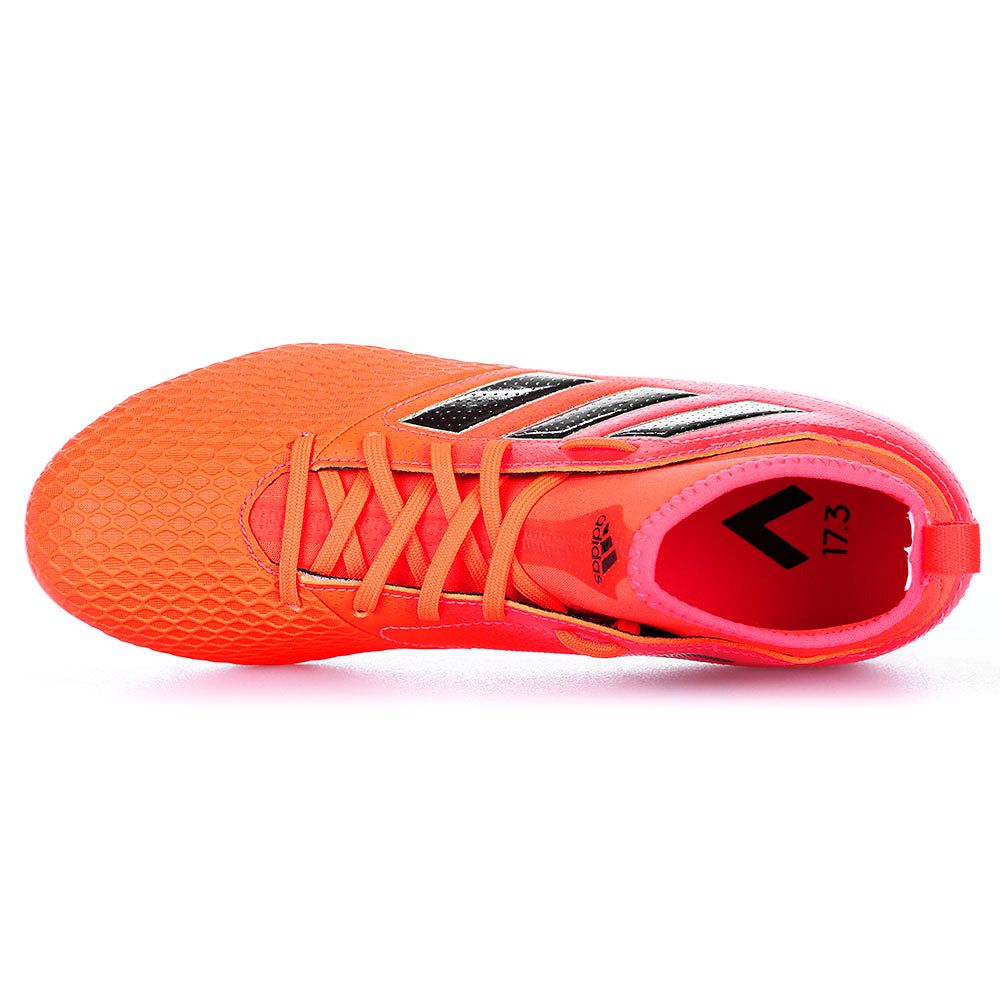 Botas de Fútbol ACE 17.3 AG Junior Naranja Negro - Fútbol Factory