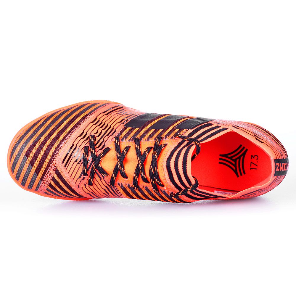 Zapatillas de Fútbol Sala Nemeziz Tango 17.3 IN Naranja Negro - Fútbol Factory