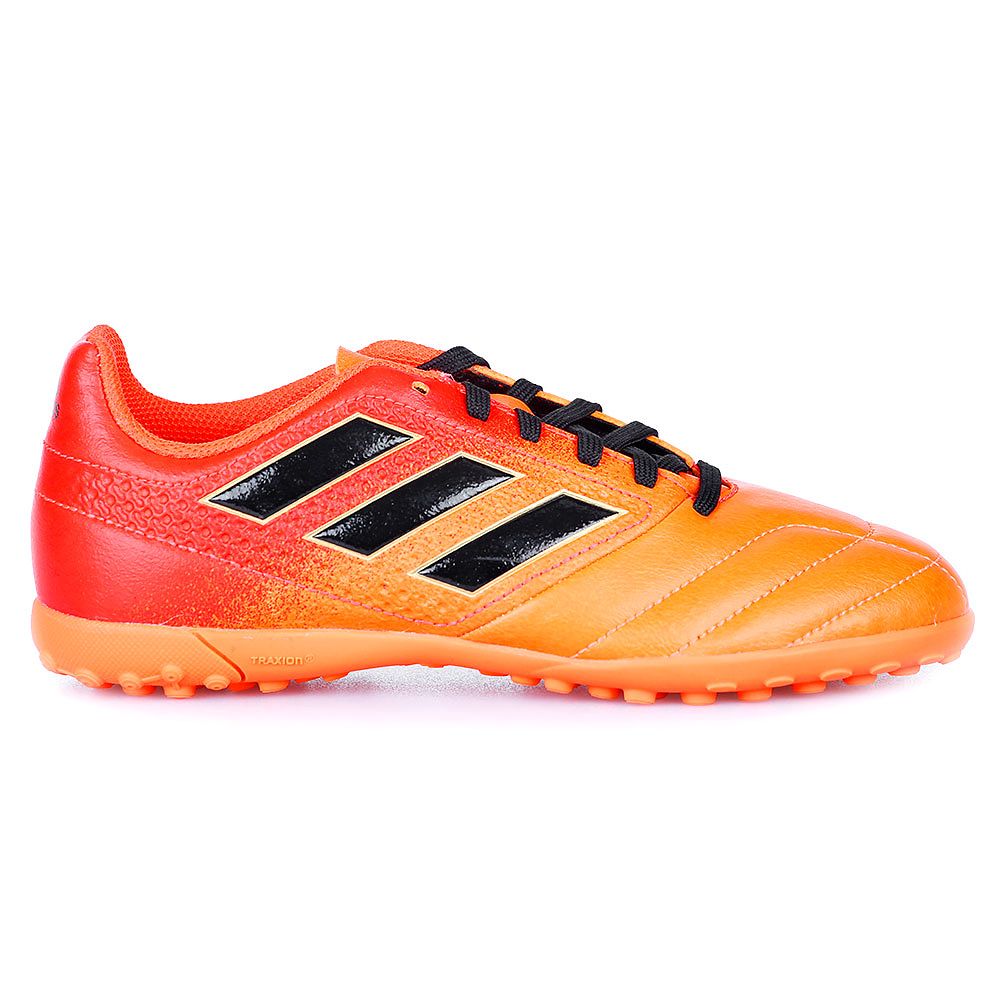 Botas de Fútbol ACE 17.4 Multitaco Junior Naranja Negro - Fútbol Factory
