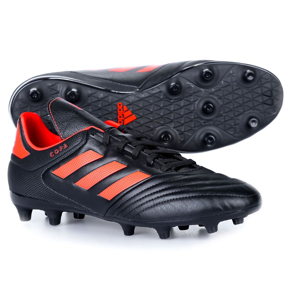 Botas de Fútbol Copa 17.3 FG Negro Naranja - Fútbol Factory