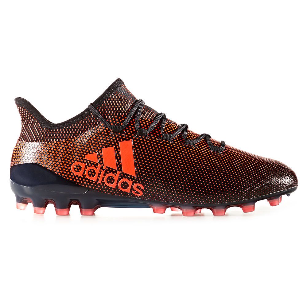 Botas de Futbol X 17.1 AG Negro Naranja