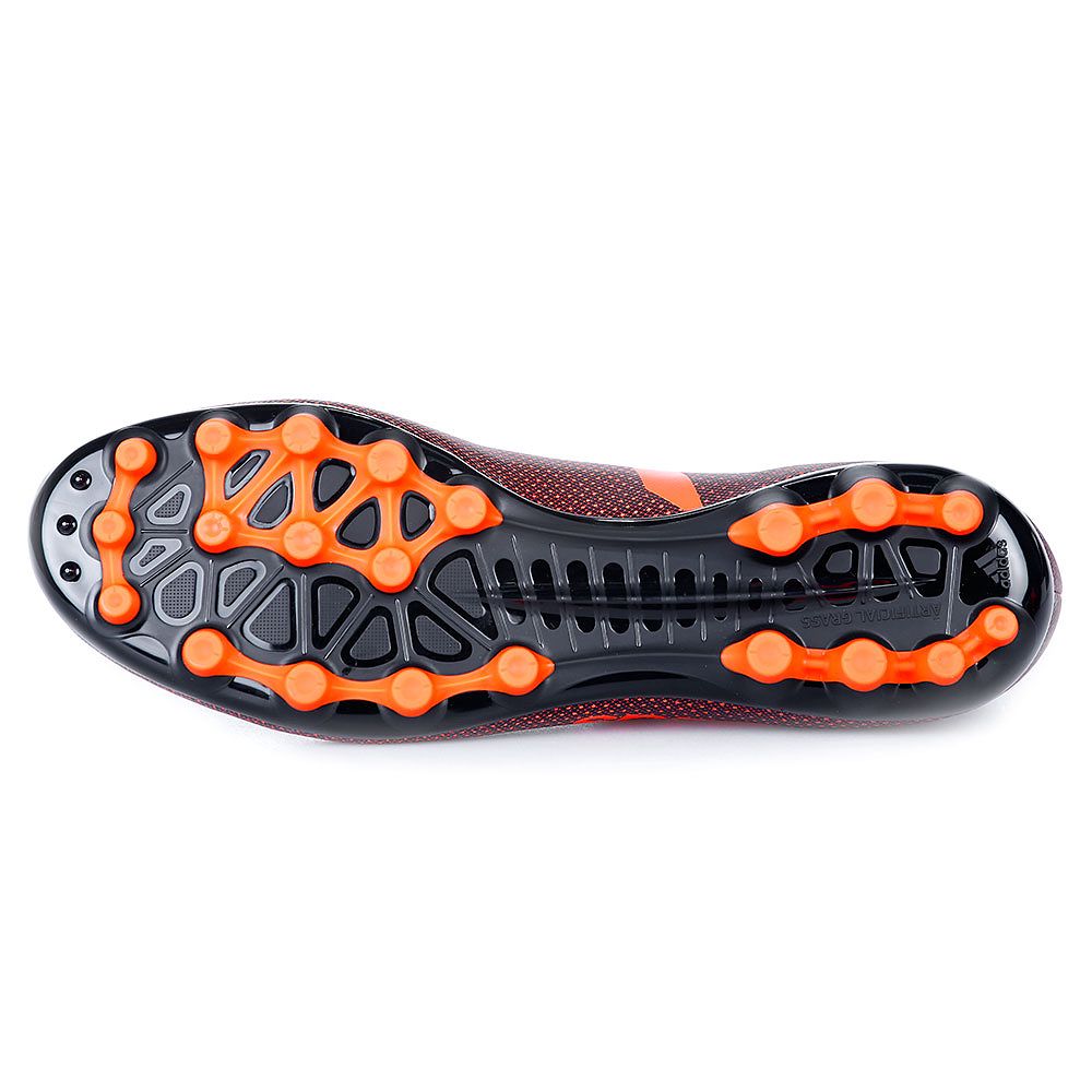 Botas de Fútbol X 17.3 AG Negro Naranja - Fútbol Factory