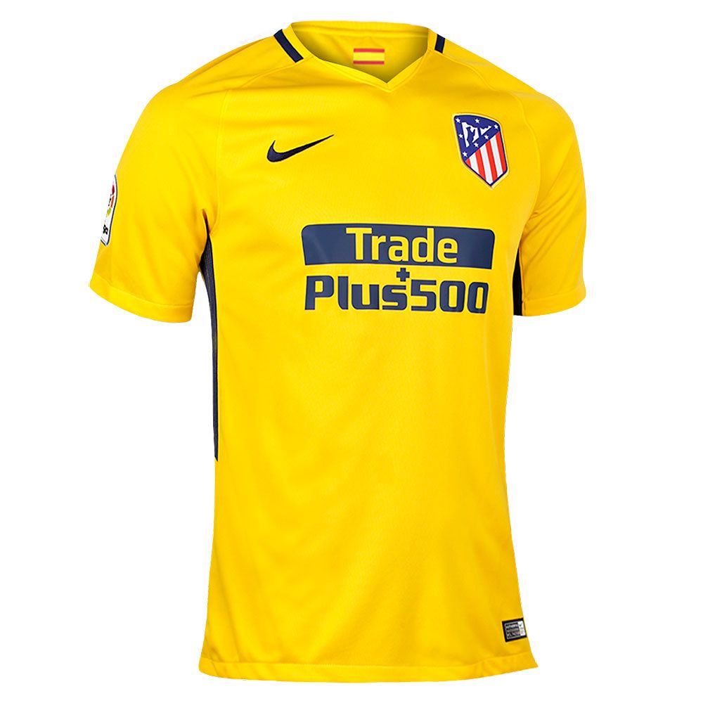 Camiseta 2ª Atlético de Madrid 2017/2018 Stadium Amarilla - Fútbol Factory