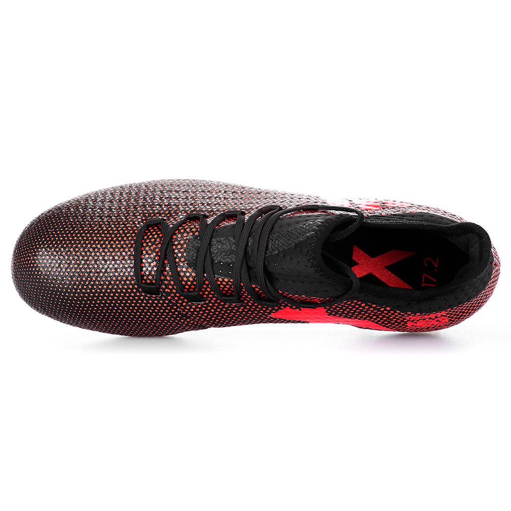 Botas de Fútbol X 17.2 FG Negro Naranja - Fútbol Factory