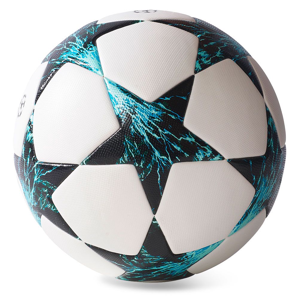 Balón de Fútbol 11 Official Match Ball Finale 17 2017/2018 UCL Blanco Azul - Fútbol Factory