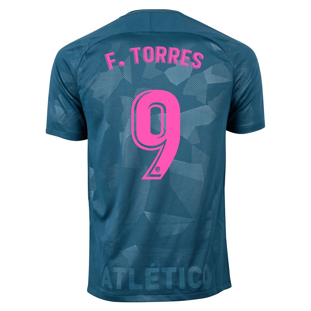 Camiseta 3ª Atlético de Madrid 2017/2018 Torres Stadium Azul - Fútbol Factory