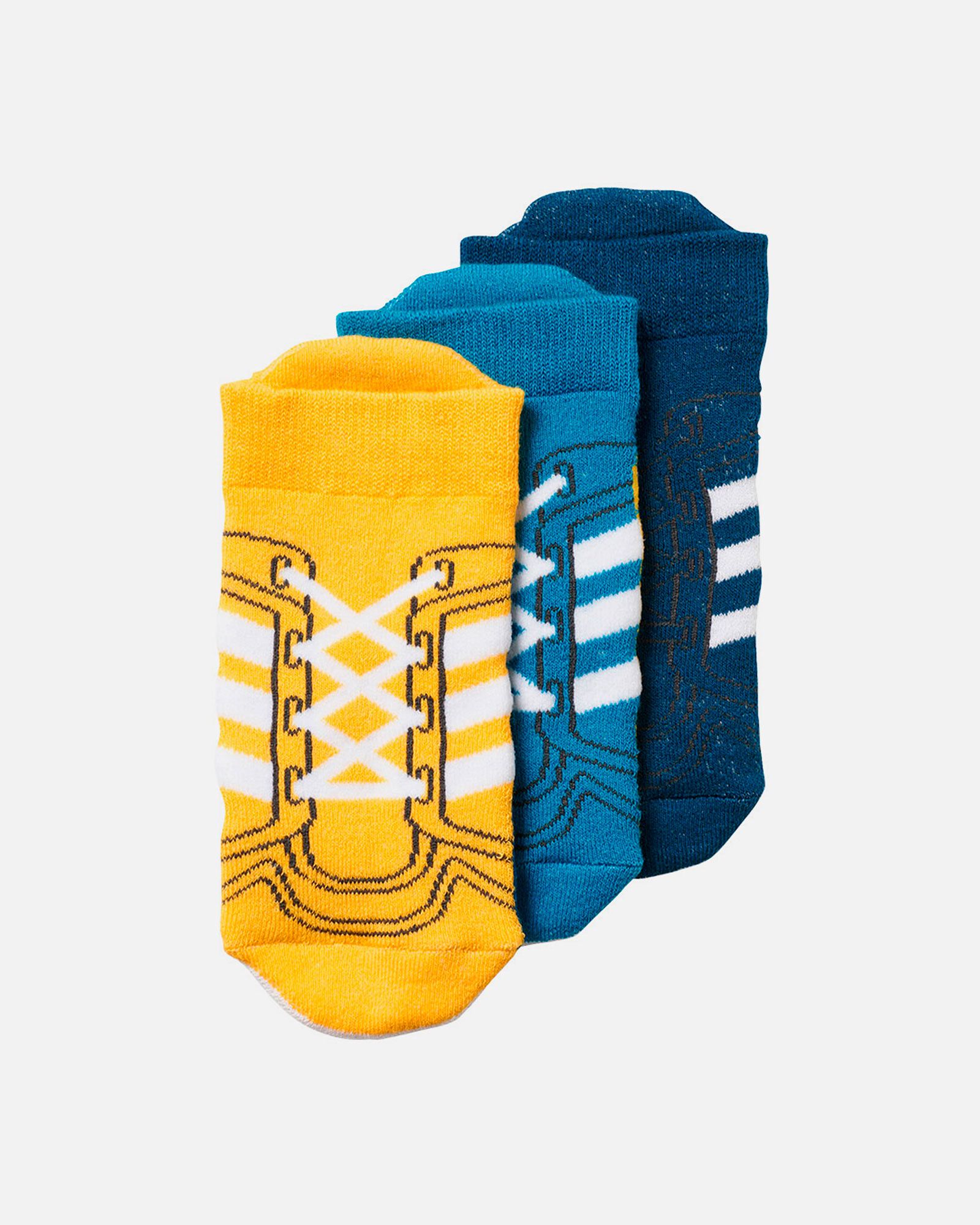 Calcetines Tobilleros Seasonal Stand Bebé  Multicolor - Fútbol Factory
