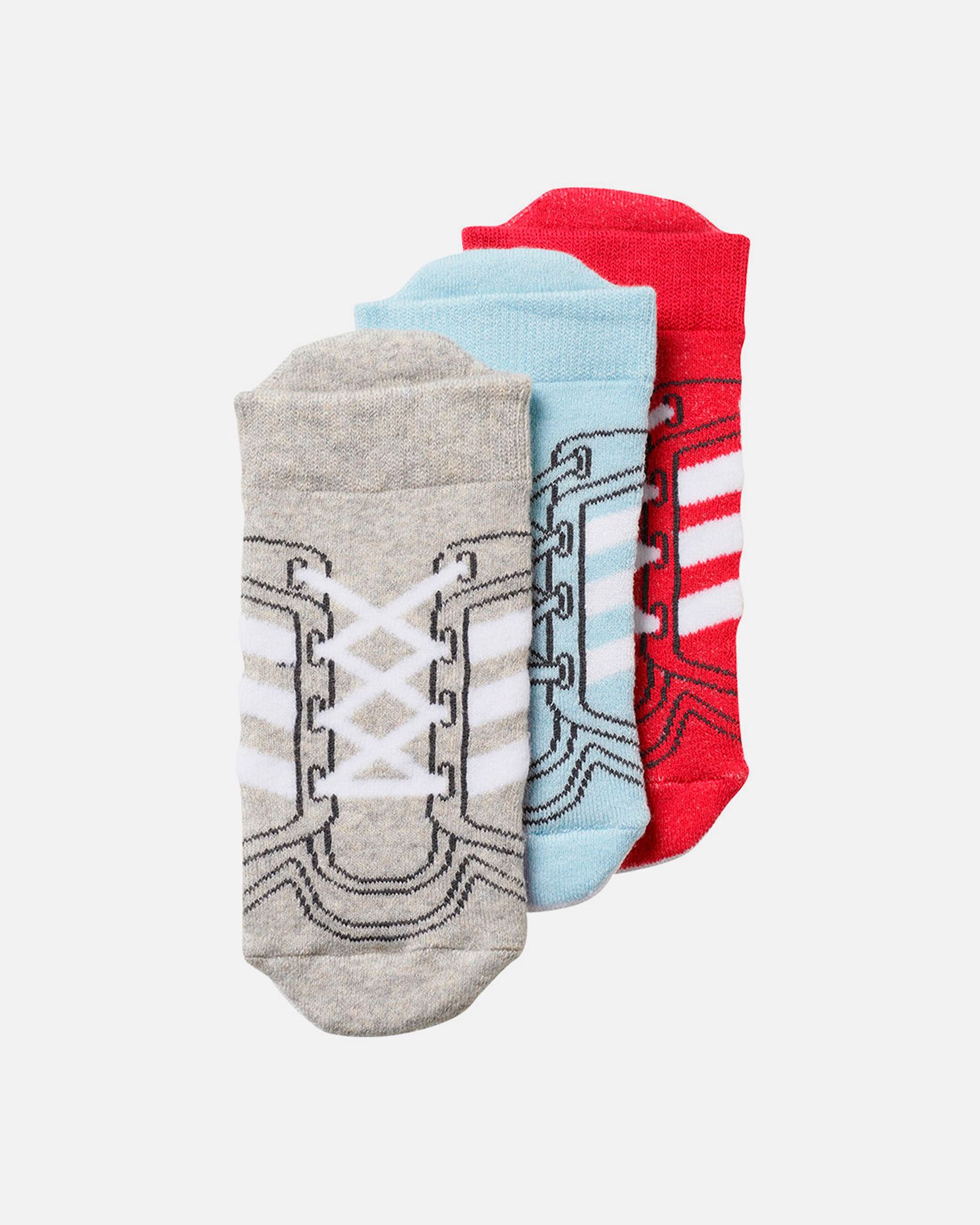 Calcetines Tobilleros Seasonal Stand Bebé Multicolor - Fútbol Factory