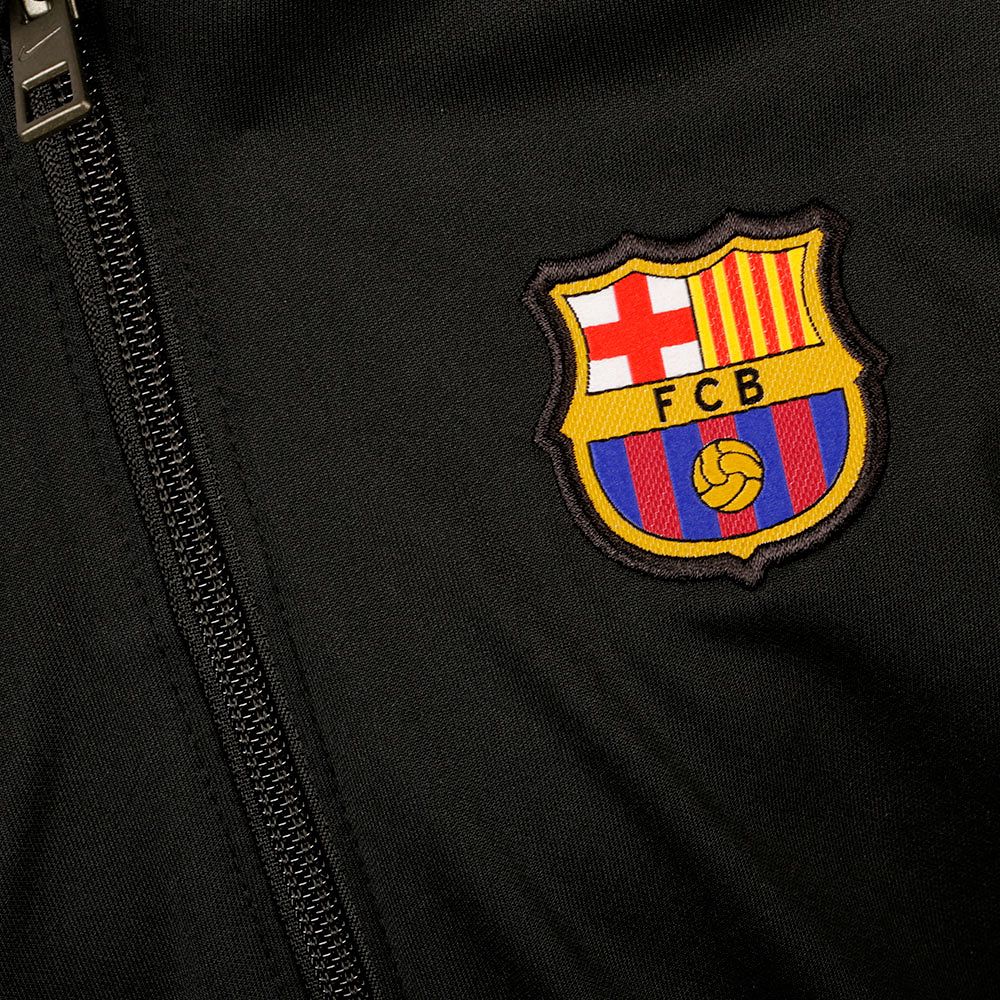 Chándal de Training FC Barcelona 2017/2018 Dry Squad Infantil Negro - Fútbol Factory