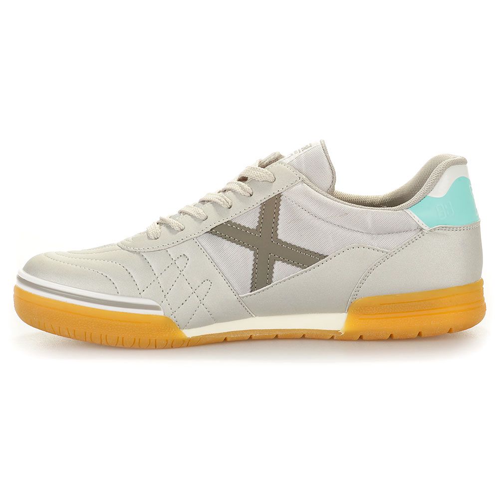Zapatillas de Fútbol Sala Munich G-3 Basic Pista IN Gris - Fútbol Factory