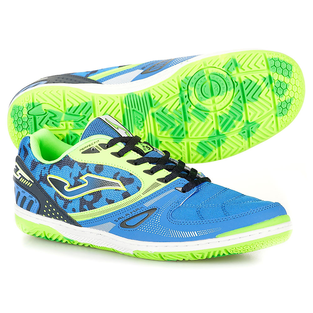 Zapatillas de Fútbol Sala Sala Max IN Azul Verde - Fútbol Factory