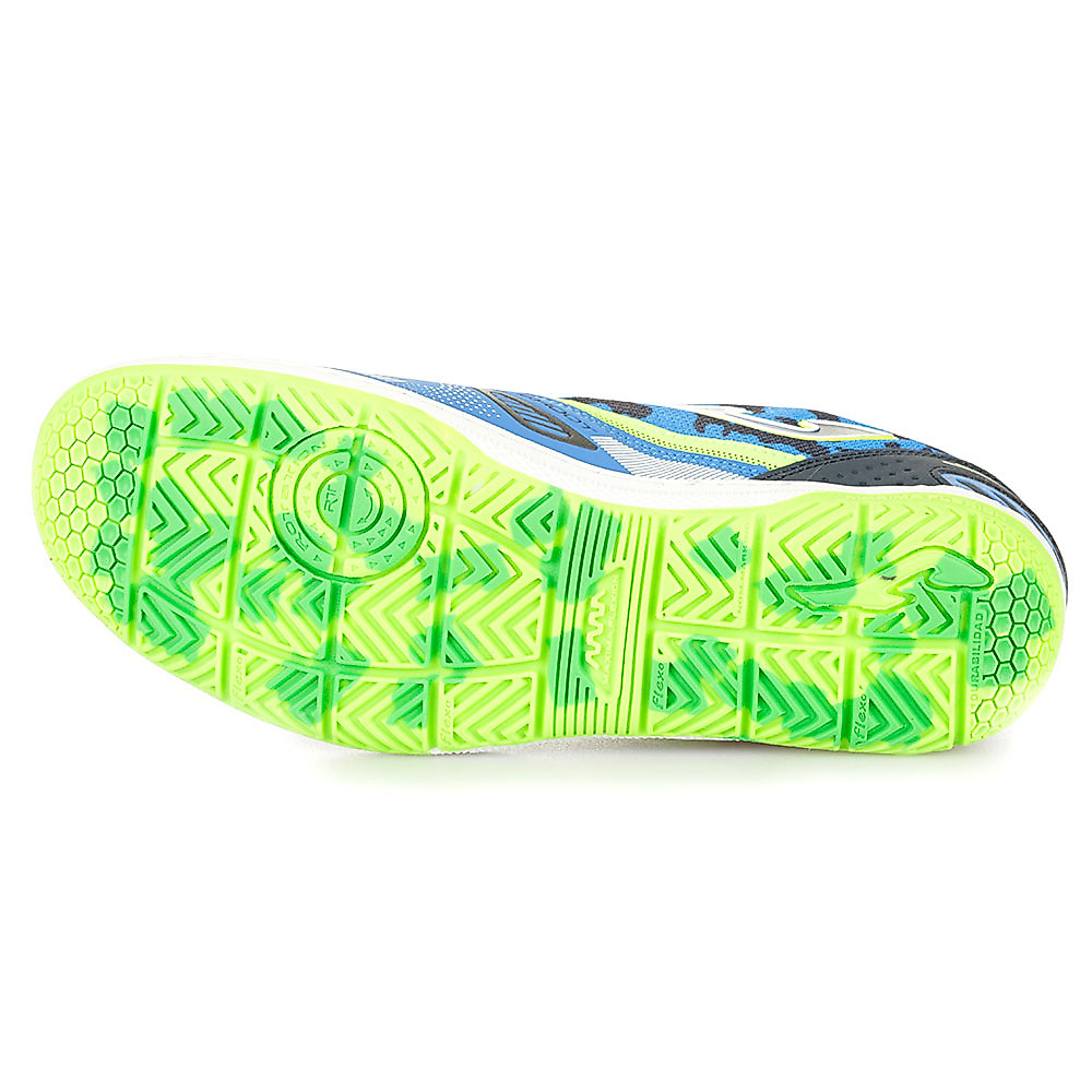Zapatillas de Fútbol Sala Sala Max IN Azul Verde - Fútbol Factory
