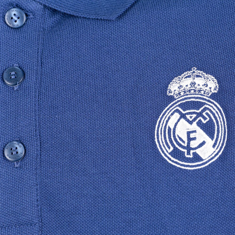 Polo Paseo Real Madrid 2016/2017 Azul - Fútbol Factory