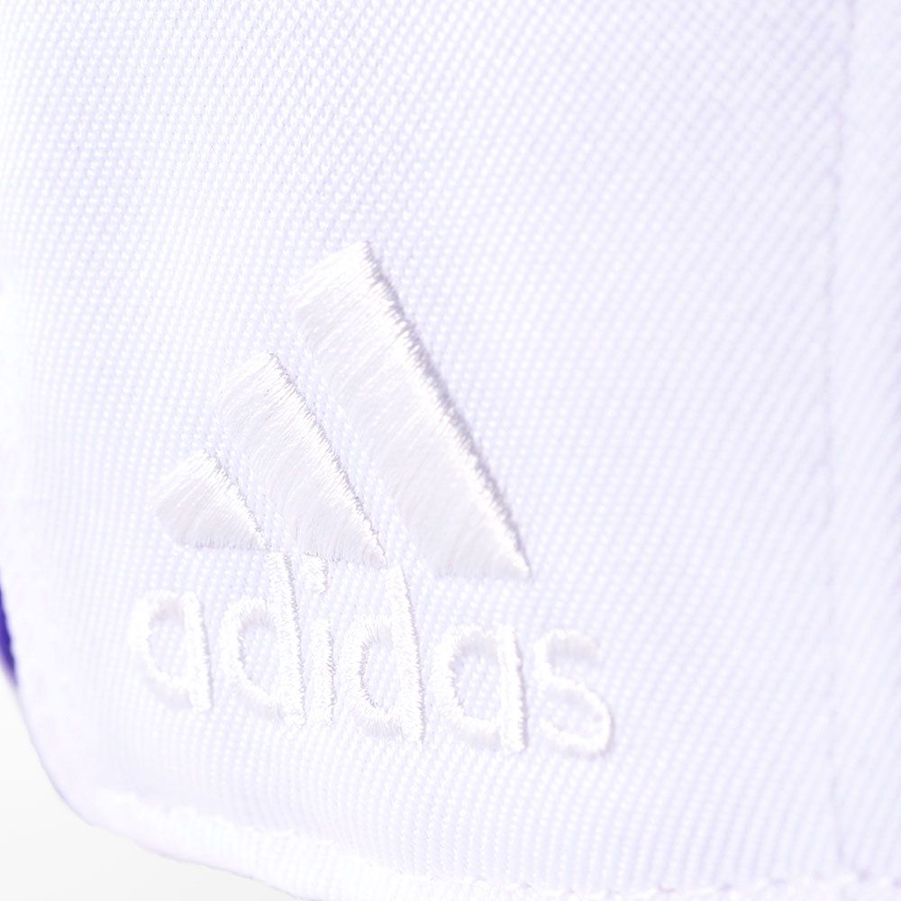 Gorra Real Madrid 2016/2017 Plana Junior Blanco Morado - Fútbol Factory
