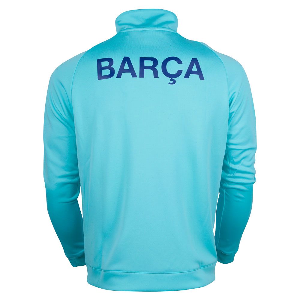 Chaqueta Paseo FC Barcelona 2017/2018 Azul Celeste - Fútbol Factory