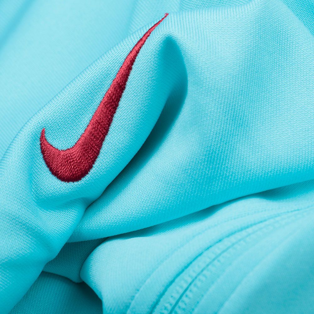 Chaqueta Paseo FC Barcelona 2017/2018 Azul Celeste - Fútbol Factory