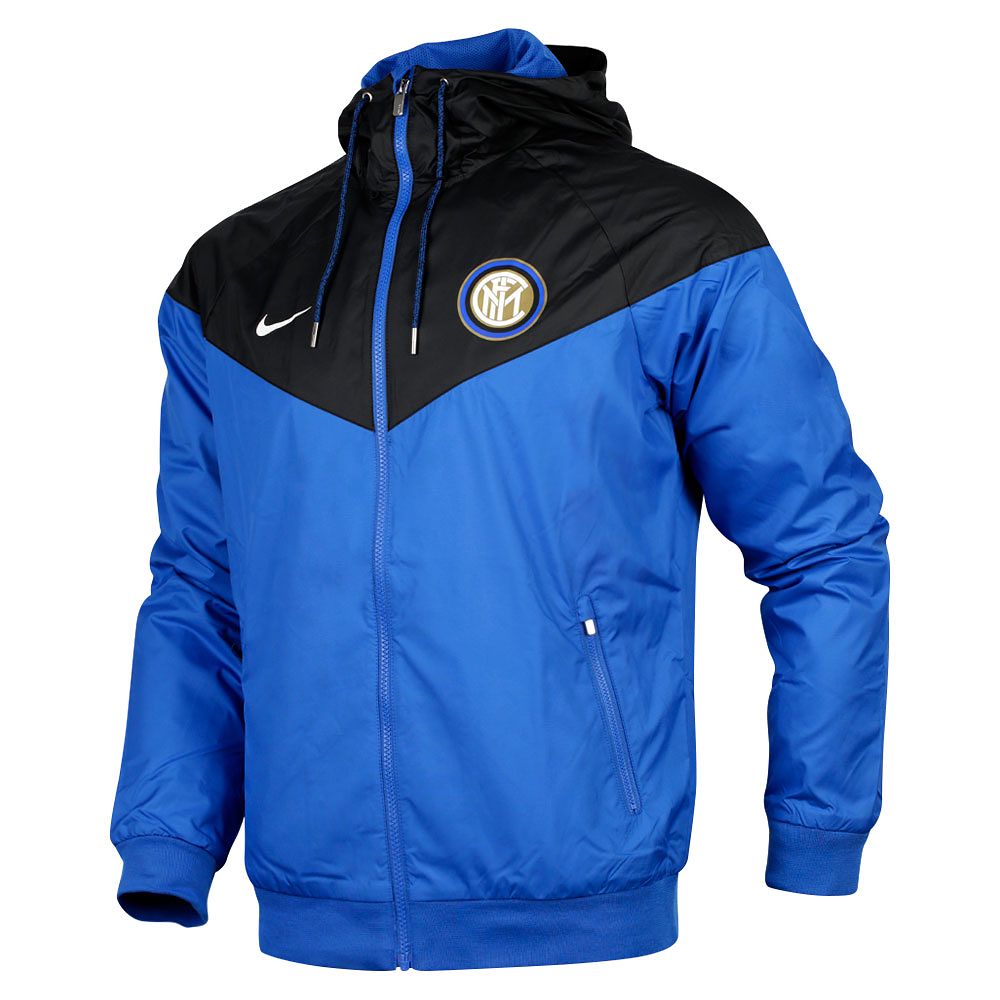 Cortavientos de paseo Inter de Milan 2017/2018 Azul - Fútbol Factory