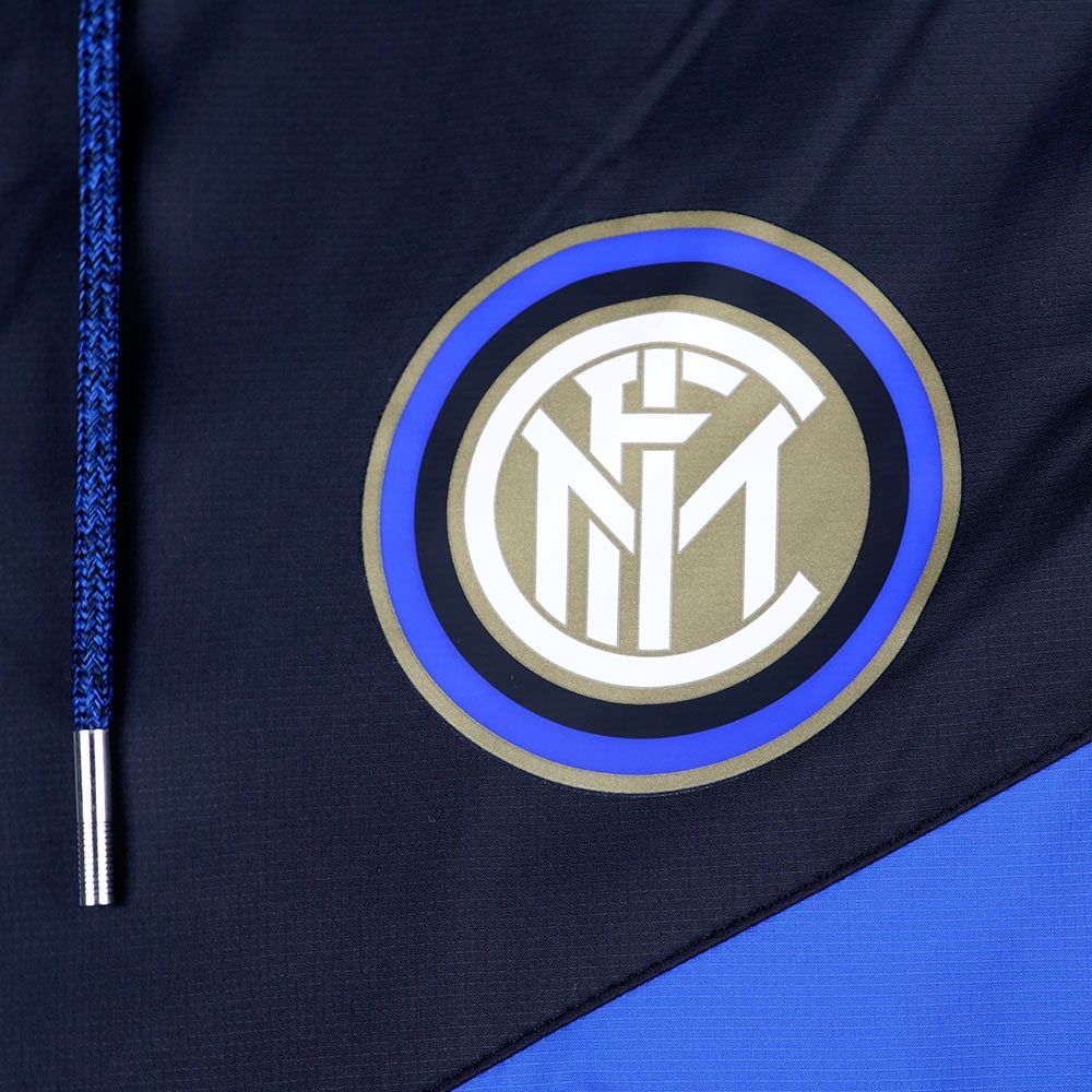 Cortavientos de paseo Inter de Milan 2017/2018 Azul - Fútbol Factory