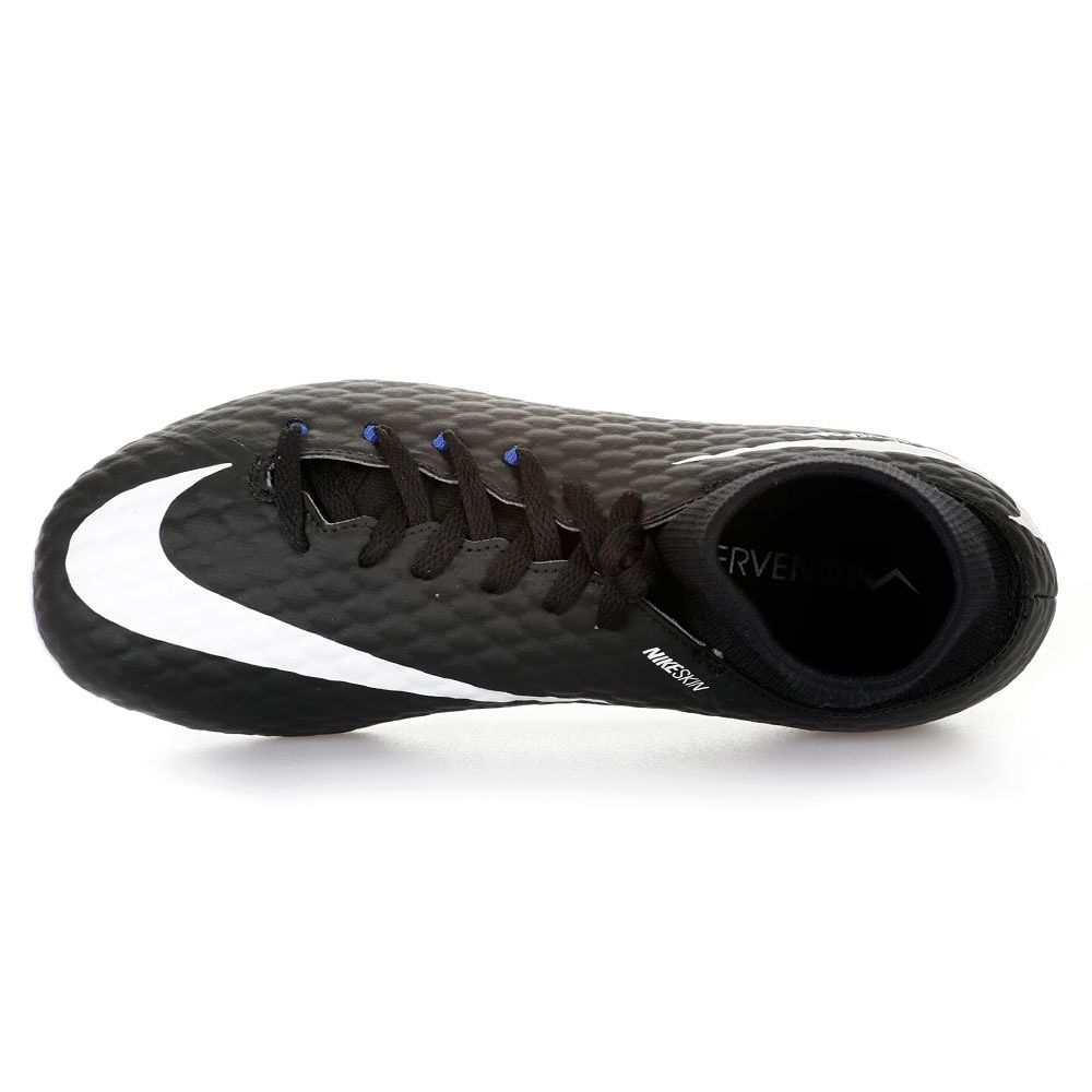 Botas de Fútbol Hypervenom Phelon III DFC AG-PRO Junior Negro Azul - Fútbol Factory
