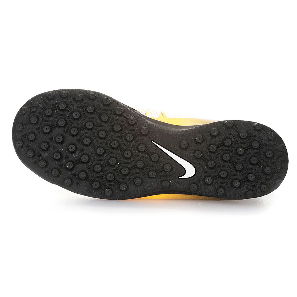 Botas de Fútbol Mercurial Vortex III Multitaco Junior Negro Naranja - Fútbol Factory