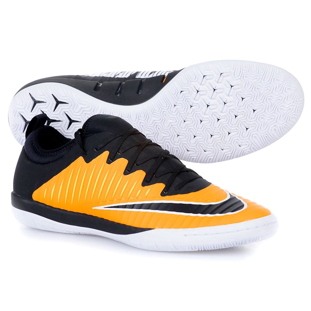 Zapatillas de Futbol Sala MercurialX Finale II Negro Naranja