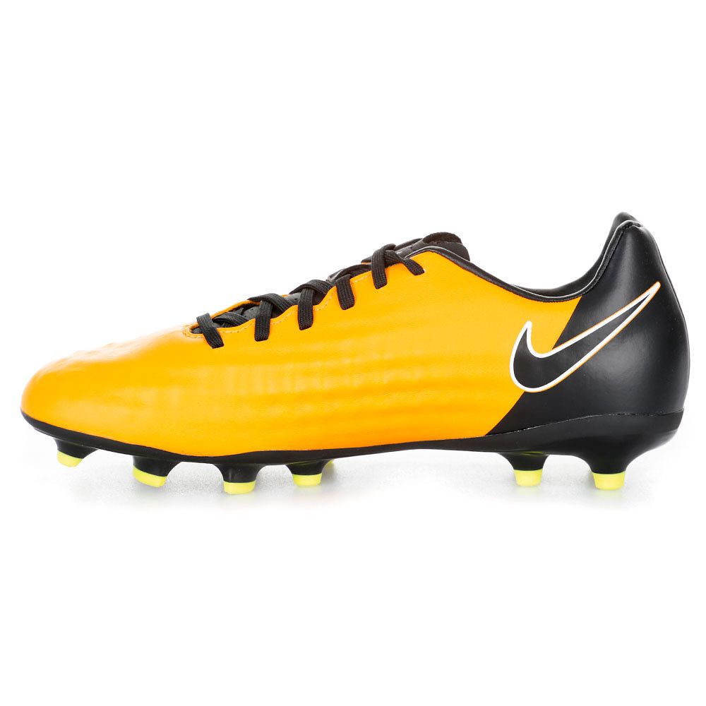 Botas de Fútbol Magista Onda II FG Junior Negro Naranja - Fútbol Factory