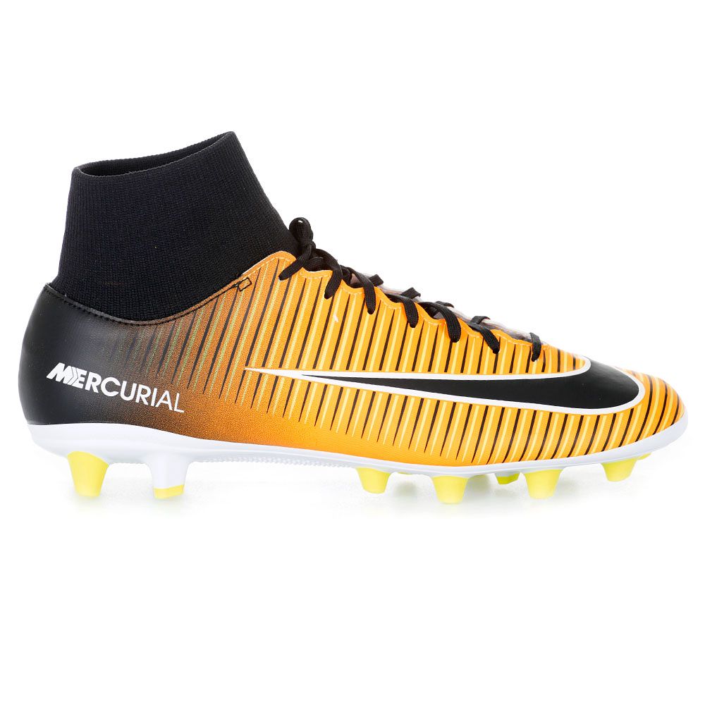 Botas de Fútbol Mercurial Victory VI DFC AG-Pro Negro Naranja - Fútbol Factory