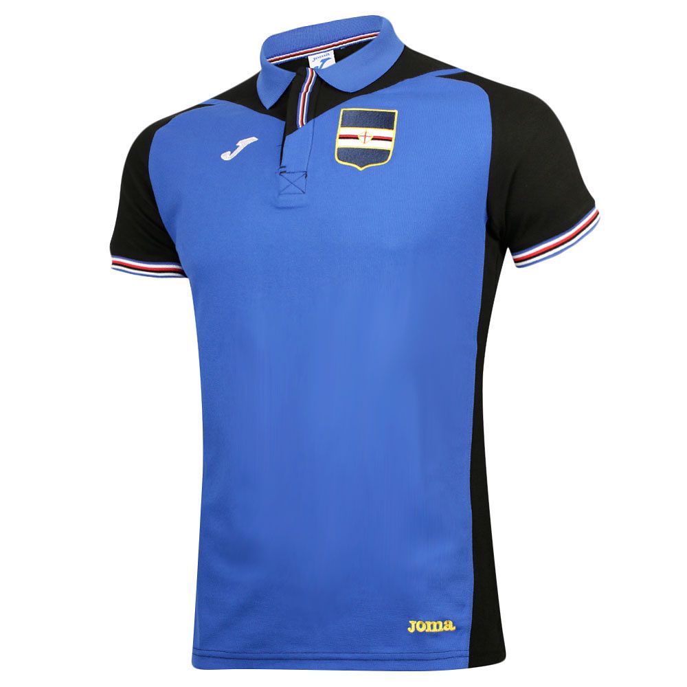 Polo de Paseo U.C. Sampdoria 2017/2018 Azul - Fútbol Factory